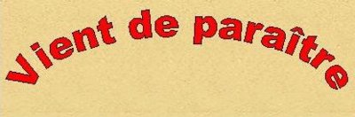 Vient de parraitre