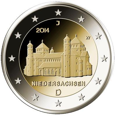 2 € Allemagne 2014 - Philatelie - pièce de monnaie commémorative de 2 euros Allemagne