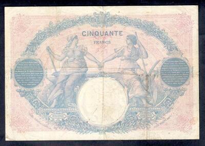 50FX12603-2 - Philatelie - billet de banque de France