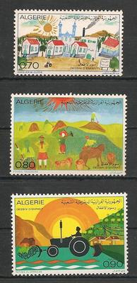 587-589 - Philatélie - Timbres de collection d'Algérie