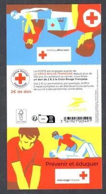 BC2266-2 - Philatelie - carnet de timbres de France Croix Rouge