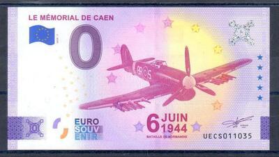 Billet Mémorial de Caen 2024 - Philatélie - Billets Souvenirs