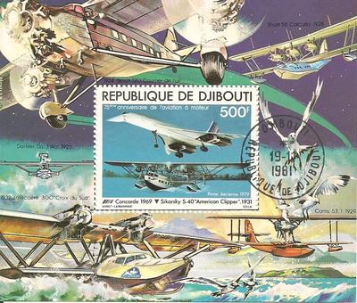 Philatélie - Blocs avions - Timbres de collection