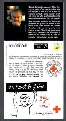 BC1979-2 - Philatelie - carnet de timbres de France Croix Rouge