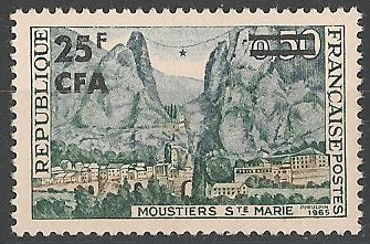 CFA364 - Philatelie - Timbres de France CFA N° Yvert et Tellier 364 - Timbres de Réunion