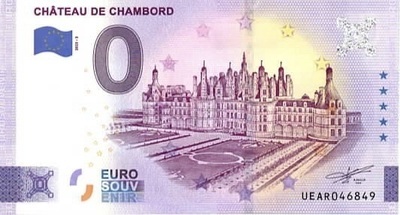 Chambord - Philatélie 50 - Billet eurosouvenir