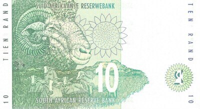 AFRISUDPK123b/bis - Philatélie - Billet de collection de la banque d'Afrique du Sud 123b - Billetophilie