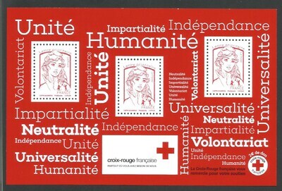 RFBF140 - Philatélie - Bloc feuillet de France N° Yvert et Tellier 140 - Timbres de France