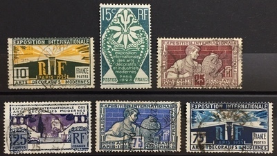 RF210/215O - Philatélie - Timbre de France n° Yvert et Tellier 210 et 215 oblitéré - Timbres de collection