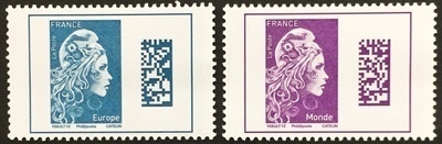 RF5257/58 - Philatelie - timbres de France de collection 5257/58