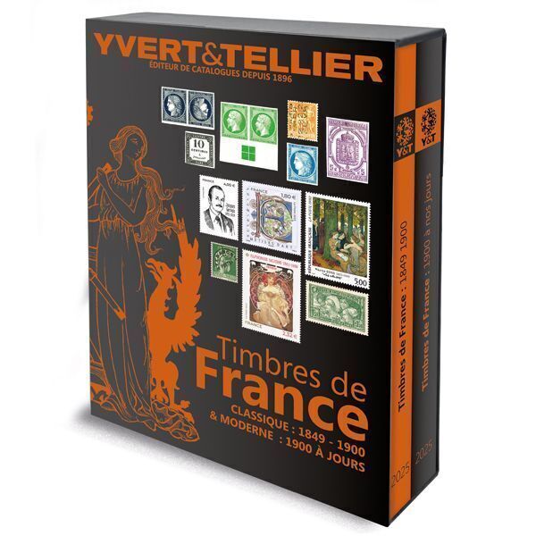 YT138545   - Philatelie - Catalogue Yvert et Tellier TOME 1 2025 - cotation des timbres de France