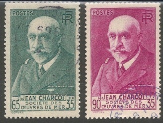 RF377/377AO - Philatélie - Timbre de France n° Yvert et Tellier 377 à 377A oblitéré - Timbres de collection