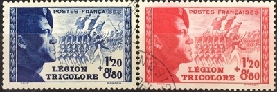 RF565/566O - Philatélie - Timbre de France n° Yvert et Tellier 565 à 566 oblitéré - Timbres de collection