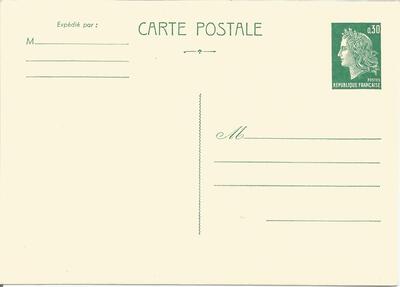 EP1611-CP1- Philatélie - Entiers Postaux - timbres de France