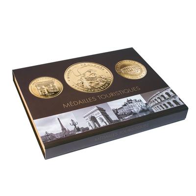 LE346746 - Philatelie - coffret pour médailles souvenirs