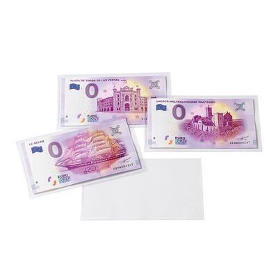 LE359380 - Philatélie - pochette de protection pour billets euros souvenirs