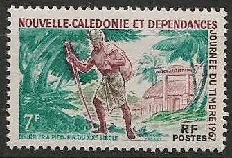 NCAL340 - Philatelie - Timbre de Nouvelle-Calédonie N° Yvert et Tellier 340 - Timbres de collection