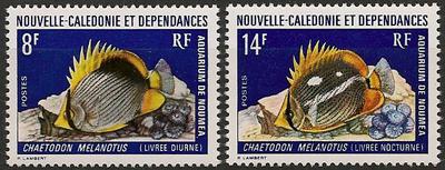 NCAL387-388 - Philatelie - Timbres de Nouvelle-Calédonie N° Yvert et Tellier 387 à 388 - Timbres de collection