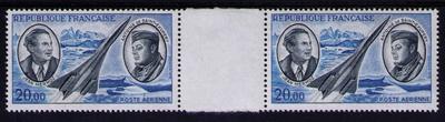 PA44c - Philatélie 50 - timbres de France Poste Aérienne N° Yvert et Tellier 44 c - timbres de France de collection