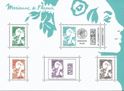 RFBF 156 - Philatelie 50 - Bloc de France N° 156 - Marianne de l'Avenir