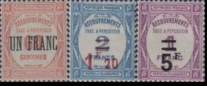 Taxe 63-65- Philatélie - Taxe - Timbres de France