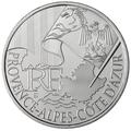 10 € PACA - Philatélie 50 - pièce commémorative 10 € de la région PACA - pièces de 10 € des régions de France 2010