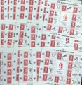 Blocs 25 F - Philatelie - lot de timbres de France pour affranchissement de courriers