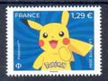 Timbre Pokémon - Philatélie - feuillet de timbres Pokémon
