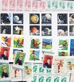 Timbres TVP France - Philatelie - lot de timbres de France pour affranchissement de courriers