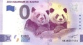 Zoo Aquarium Madrid Panda - Philatélie 50 - Billet eurosouvenir