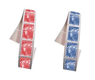 Timbres roulettes - timbres de France roulettes autoadhésifs