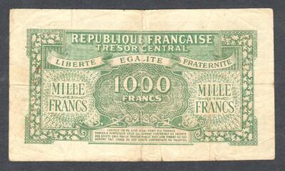 VF13-01-TB-2 - Philatélie - billet de banque de France