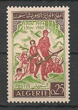 YT382 - Philatélie - Timbres de collection d'Algérie après indépendance