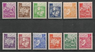 YT389 -399 - Philatélie - Timbres de collection d'Algérie après indépendance