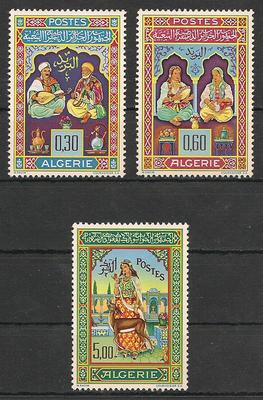 YT411-413 - Philatélie - Timbres de collection d'Algérie après indépendance